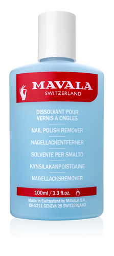 Mild Nail Polish Remover, with acetone. — MAVALA INTERNATIONAL