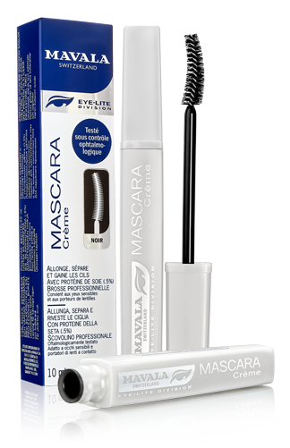 Creamy Mascara — Pflegende Wimpern-Make-up mit Seidenproteinen angereichert.
