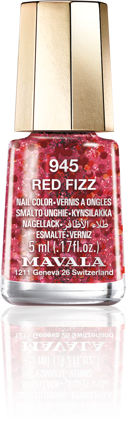 Red Fizz — With red glitters, synonymous with sparks of friendship and love