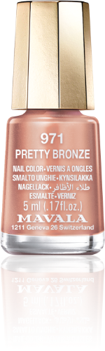 Pretty Bronze — A metallic pink, the perfect combination of glamorous rock 