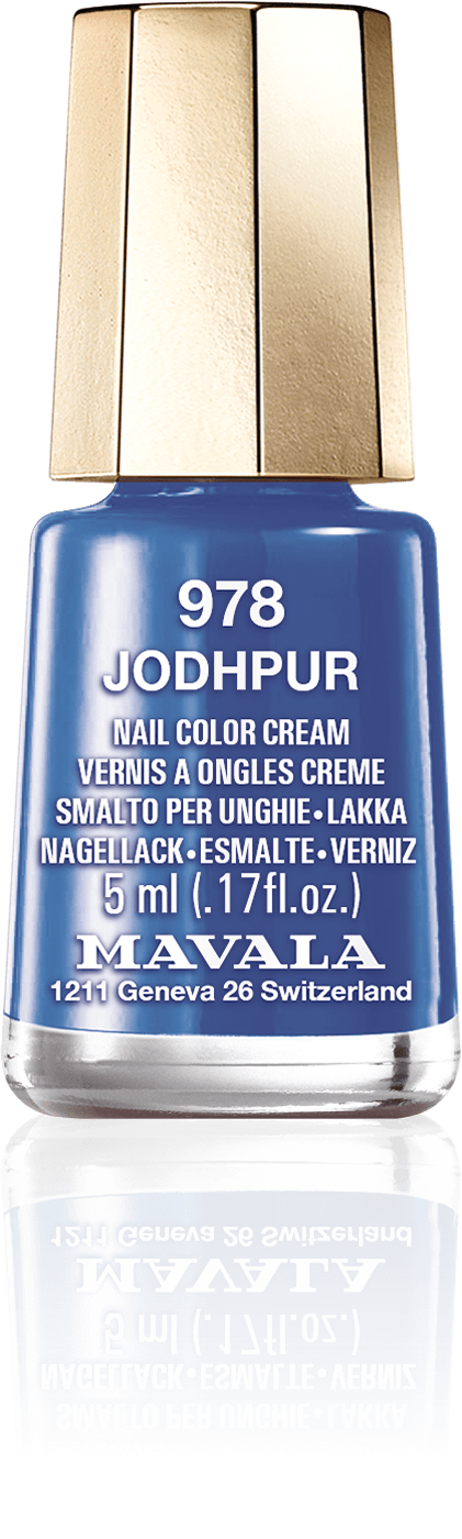 Jodhpur — Un azul pigmentado profundo, inspirado en el cielo de un cañón