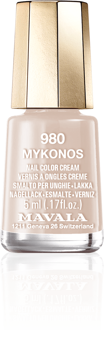 Mykonos — Ein feiner Sandfarbton