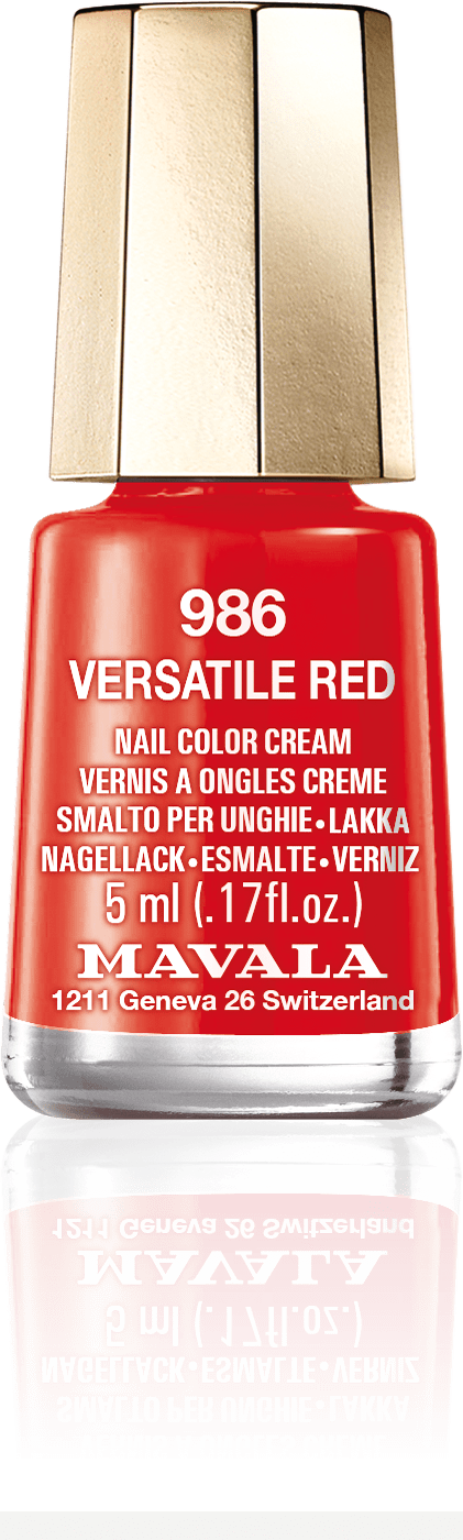 Versatile Red — Un rojo frívolo