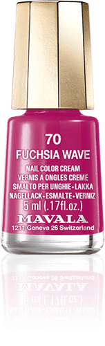 Fuchsia Wave — A sparkling fuchsia, a classic, still slightly extravagant