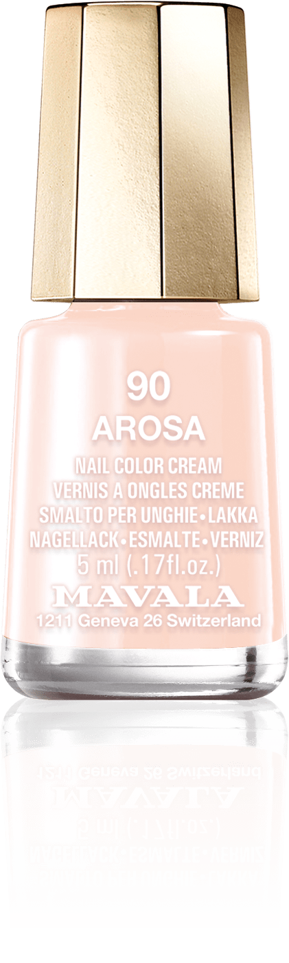 Arosa — Un beige-rose doux, telle une fleur printanière des Alpes 