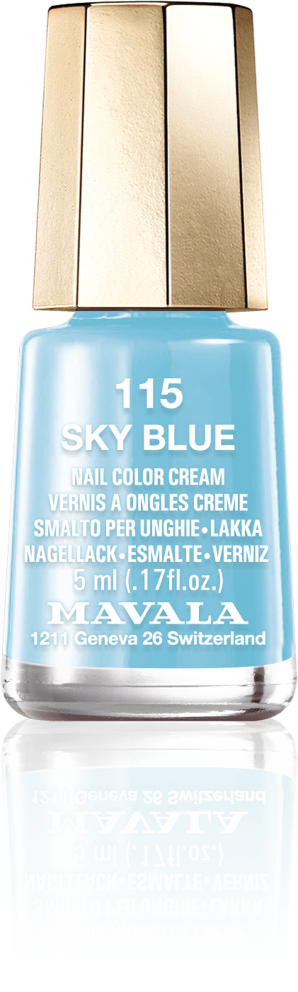 Sky Blue — Un cielo azul infinito y claro