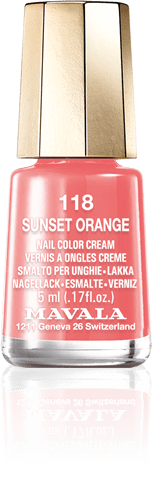 Sunset Orange — Un corail orangé, tel un coucher de soleil 