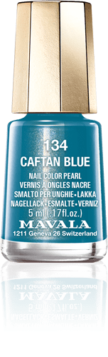 Caftan Blue — La magie d'un caftan lumineux brodé d'or