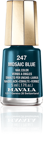 Mosaic Blue — Un bleu pétrole