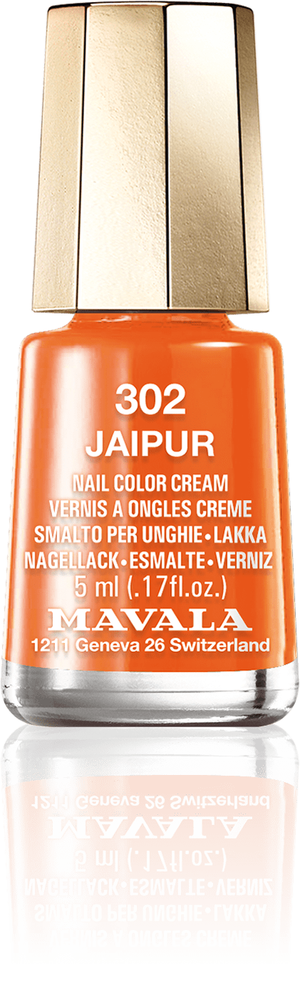 Jaipur — Ein schwingendes indisches Sari-Orange