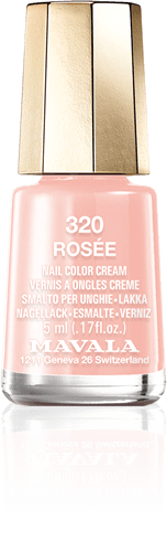 Rosée — Un marrón claro rosado, fresco como la cadena de pequeñas gotas de agua en la brizna de hierba