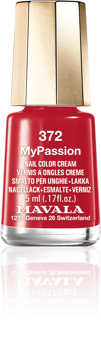MyPassion — A vivid and deep red, like the eagerness and joy when following ones favourite activity