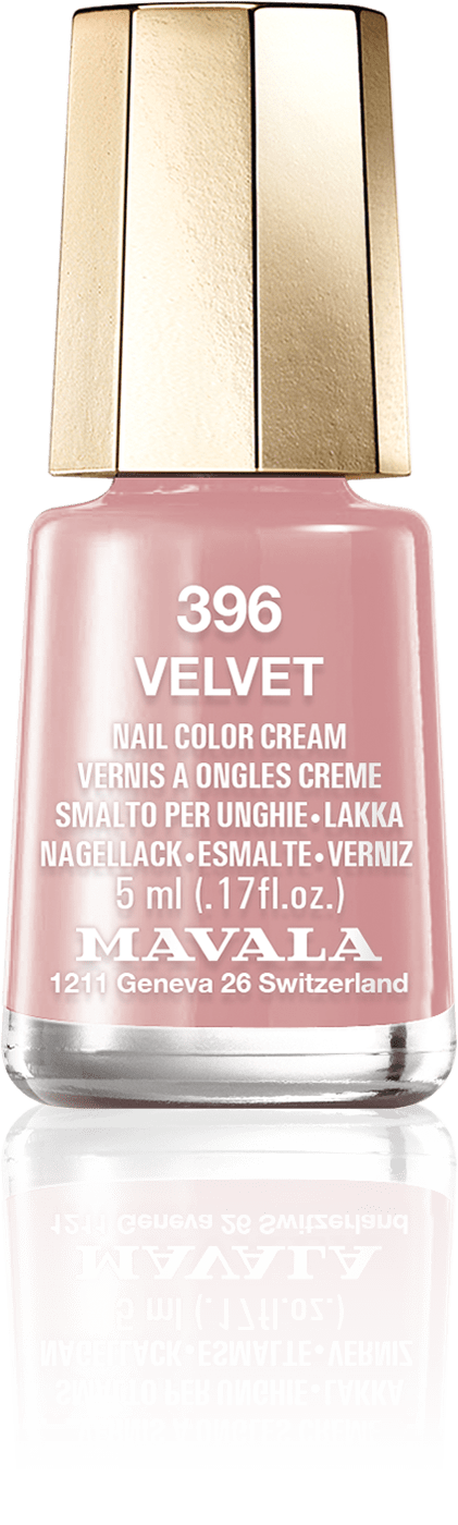 Velvet — A smooth nude pink, like the decoration of an inviting, stylish lounge in a chic hotel